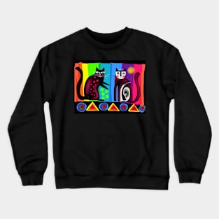 Funny Cats Crewneck Sweatshirt